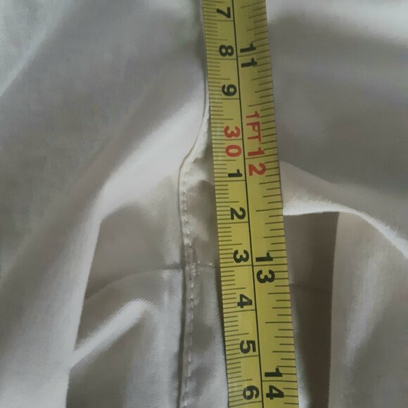 Roundtree & Yorke SZ 40x30 Men's Chinos Off White 100 %Cotton - Picture 7 of 8